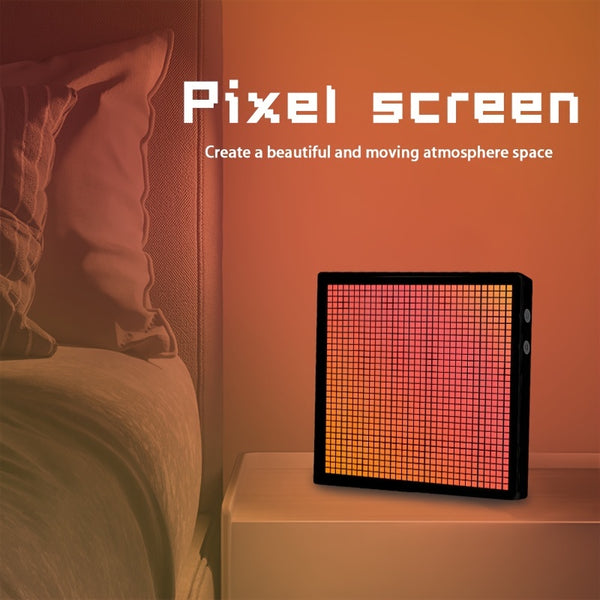 JIUSHI technology shop | 1pc Programmable LED Pixel Display for Home Decoration, Art Creation, and Advertising - DIY Text, Patterns, and Animations - Application Controlled - Perfect for Game Rooms, Bars, Cars, and Hotels - Great Christmas Gift Idea